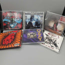 Lot of 6 metal CD Metallica and OZZY (DEB)