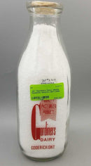 "Gardiners Dairy" Bottle Goderich, Ontario (JEF) (309)