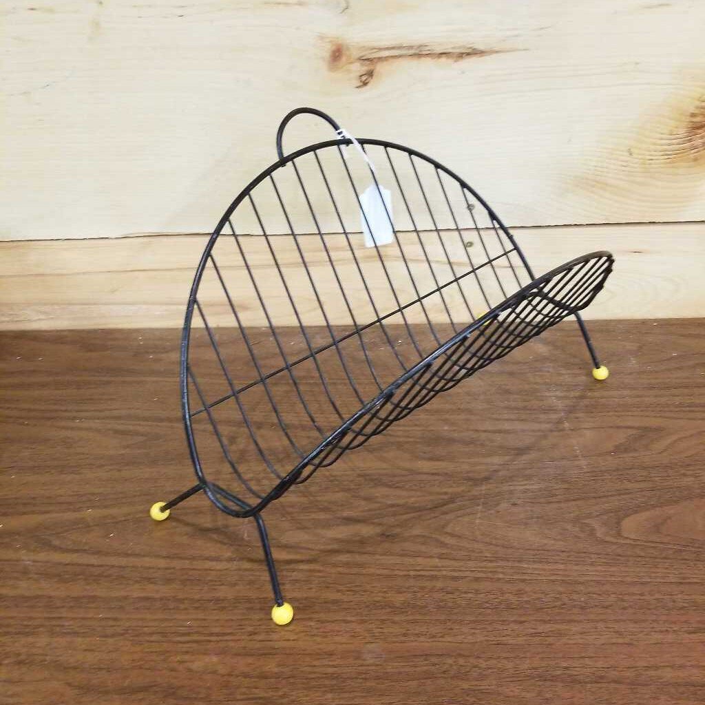 Retro Magazine Rack, (M2) (1176)