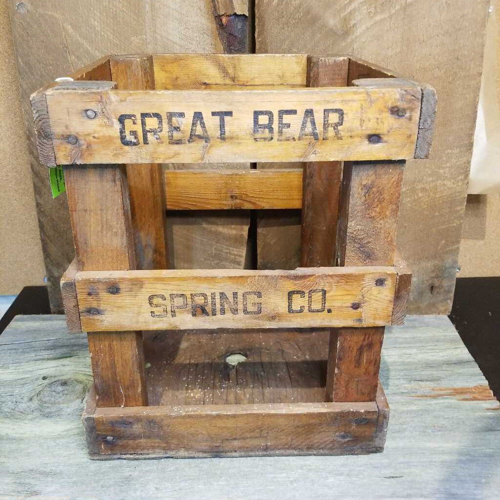 Great Bear Spring Co. Crate (JAS)