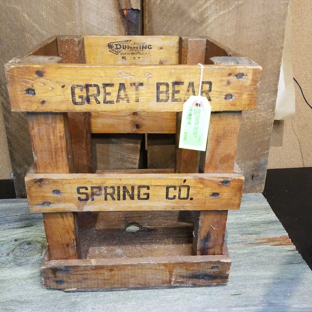 Great Bear Spring Co. Crate (JAS)