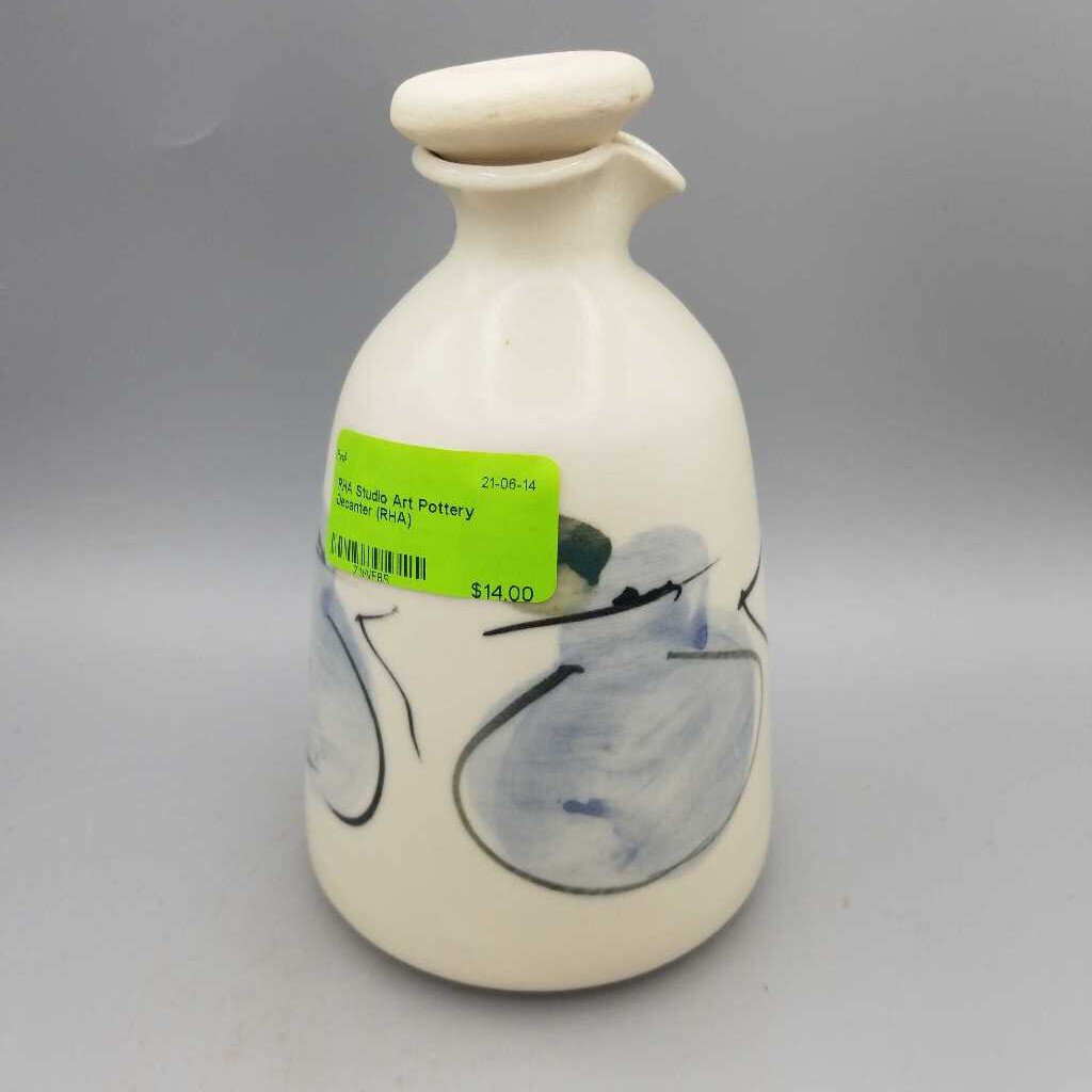 Studio Art Pottery Decanter (RHA)