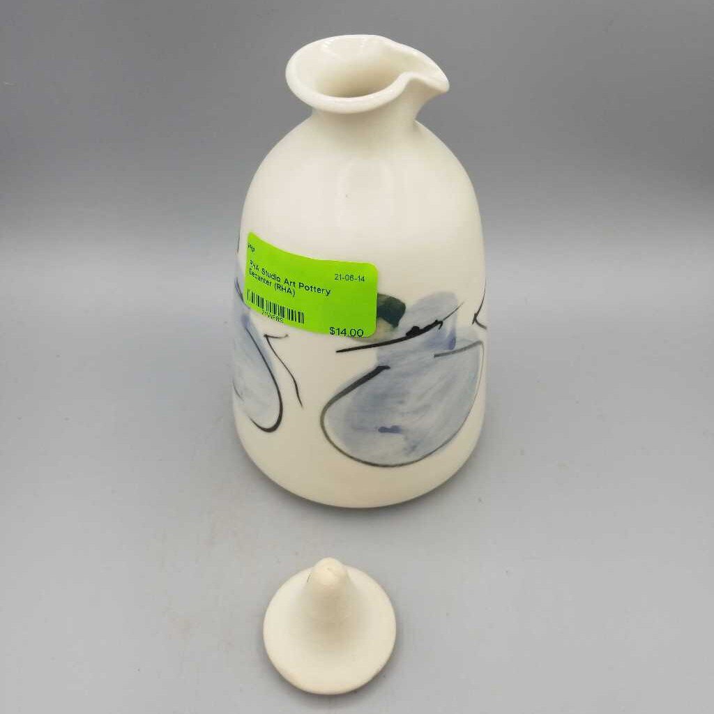 Studio Art Pottery Decanter (RHA)