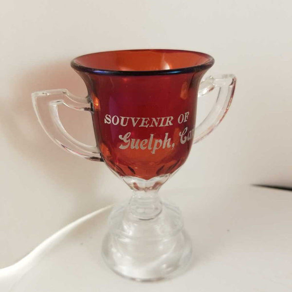 Guelph Ruby flash Glass Souvenir (JAS)