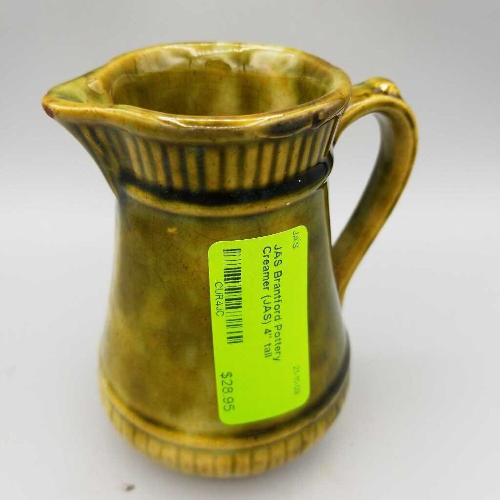 Brantford Pottery Funnel Repaired Handle (JAS) Brantford Pottery Funnel Repaired Handle (JAS)