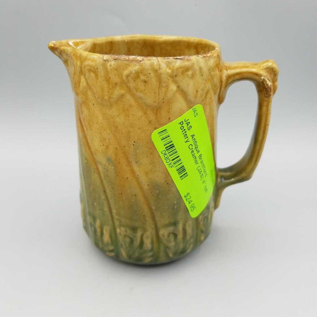 Antique Brantford Pottery Creamer (JAS) Antique Brantford Pottery Creamer (JAS)