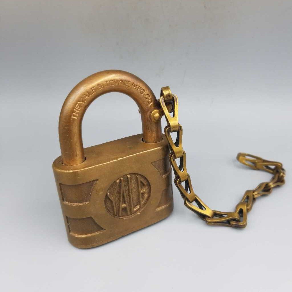 Solid Brass Yale Lock (US2)