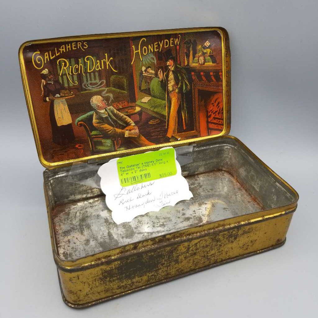 Gallaher' s Honey Dew Tobacco Tin (TRE)