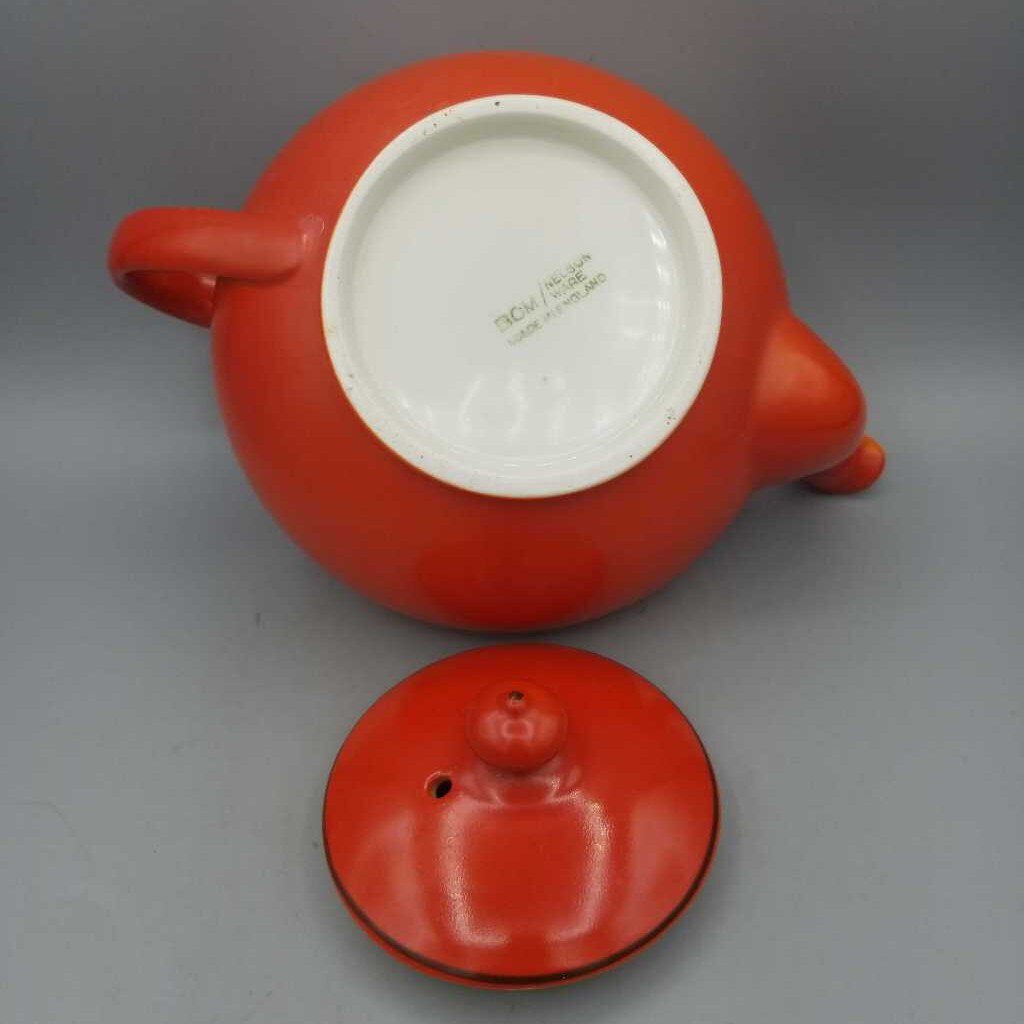 Nelson ware Red Tea Pot (RHA)