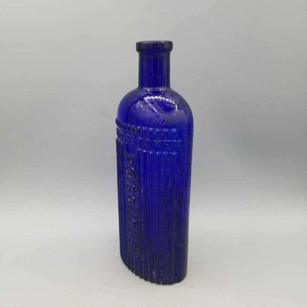 Cobalt Blue Poison Bottle (Jef)