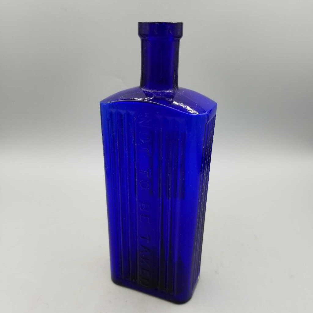 Cobalt Blue Poison Bottle (Jef)