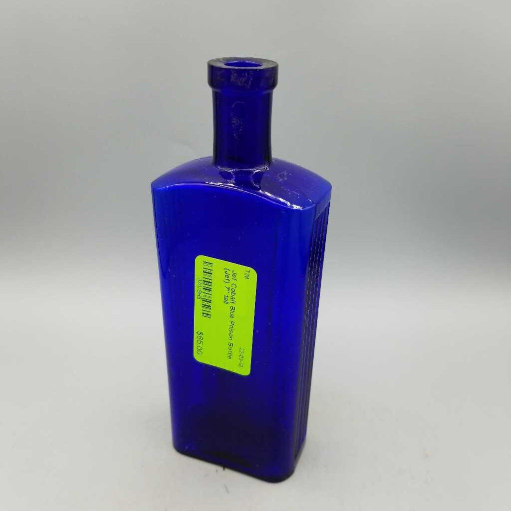 Cobalt Blue Poison Bottle (Jef)