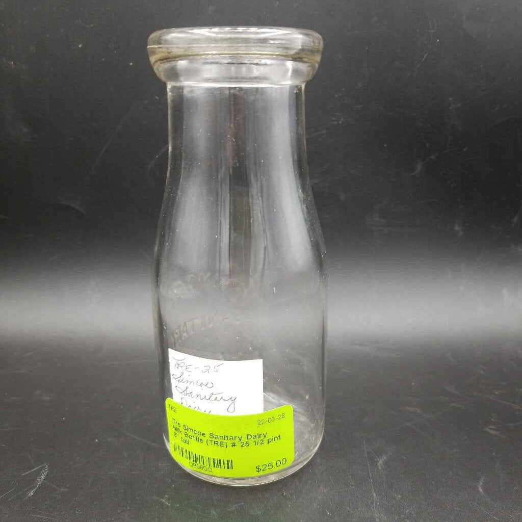 Simcoe Sanitary Dairy Milk Bottle (TRE) # 25