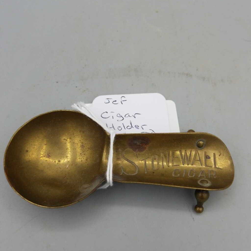 Stonewall Cigar Holder Brass (Jef)