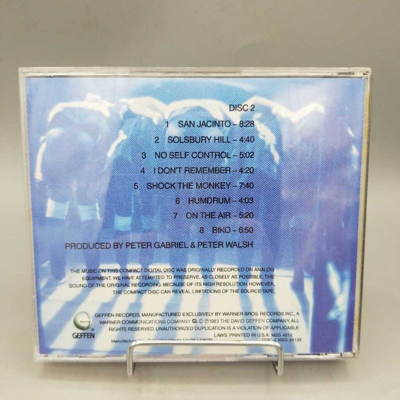 Peter Gabriel 2 CD Plays Live (JAS)