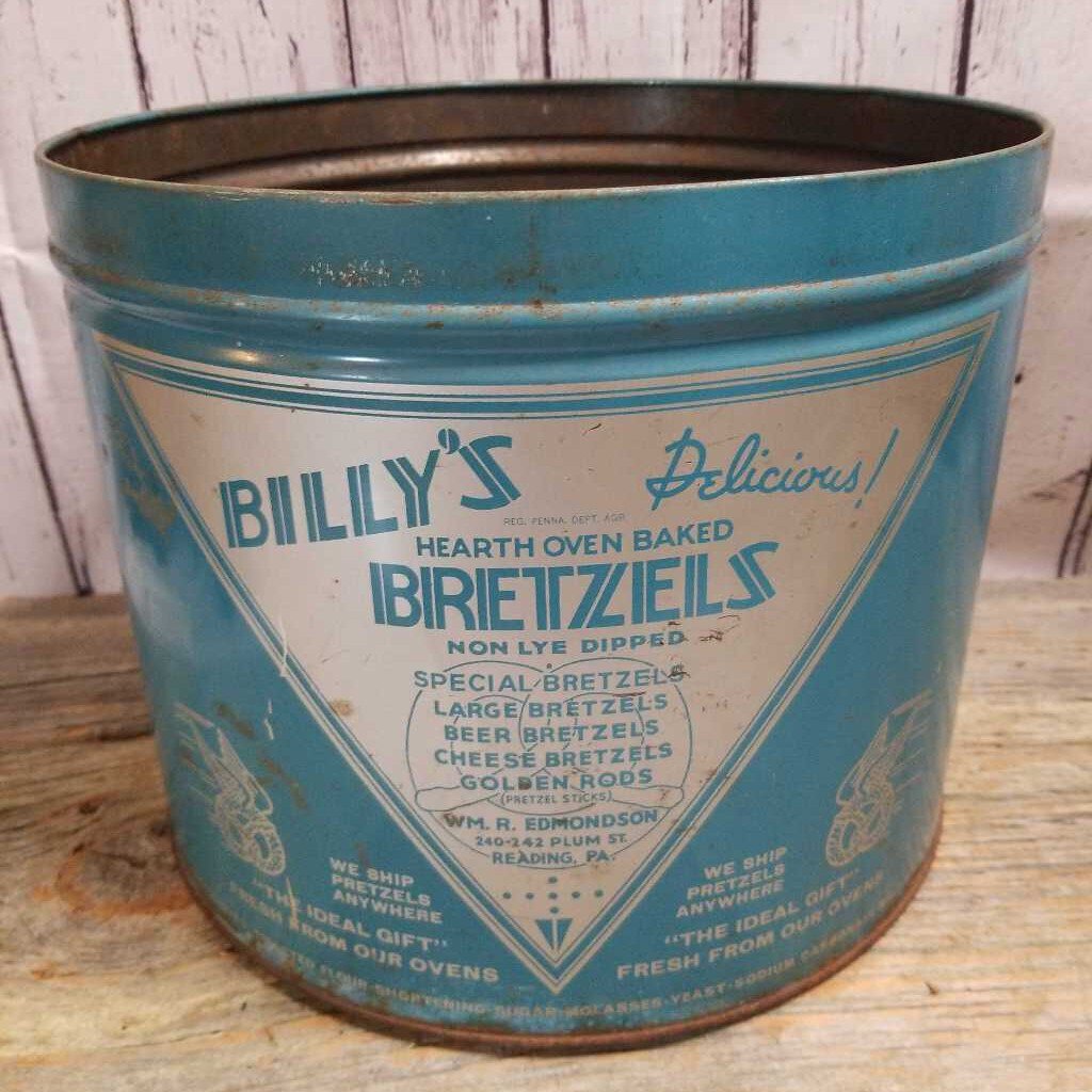 Billy's Bretzels Tin (JAS)