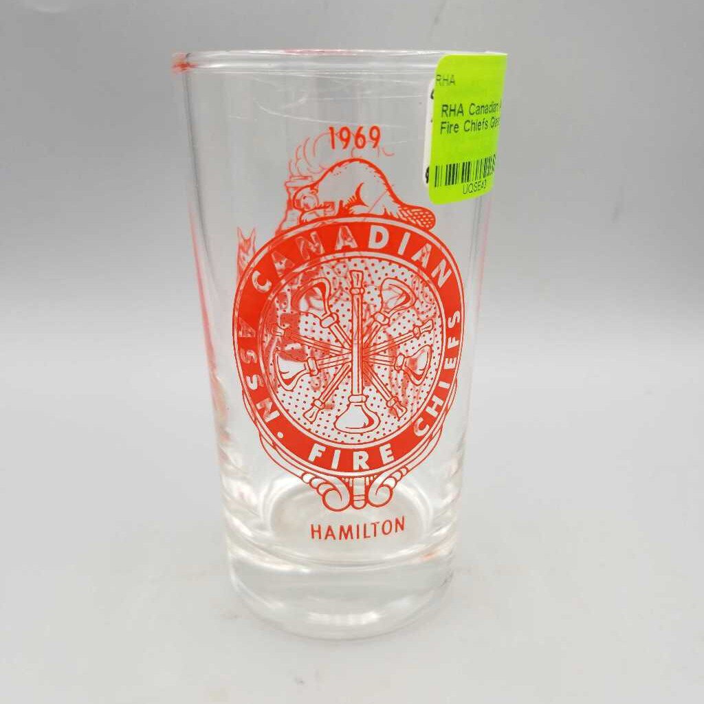 Canadian Association of Fire Chiefs Glass (RHA)