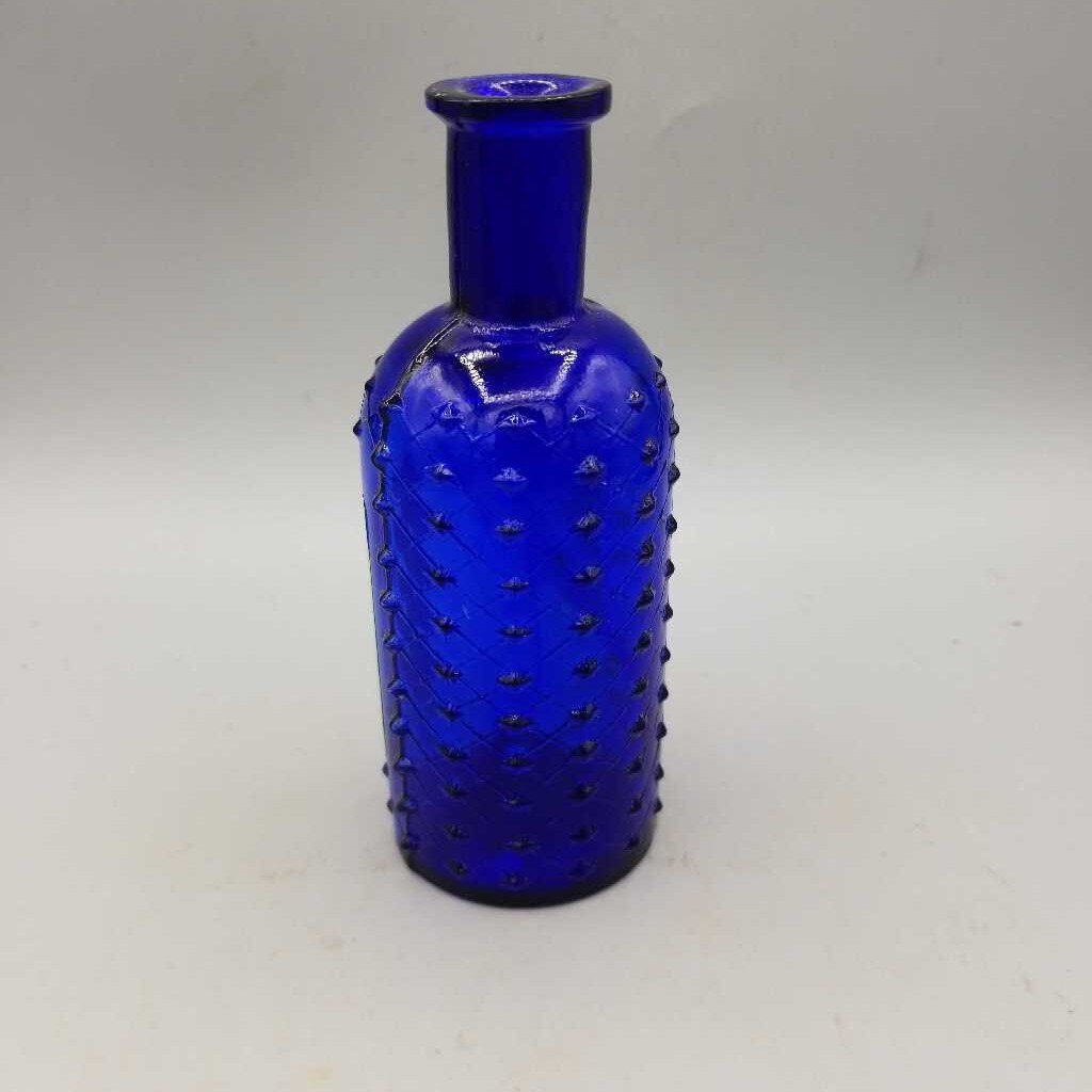 Cobalt Glass Poison Bottle (Jef)