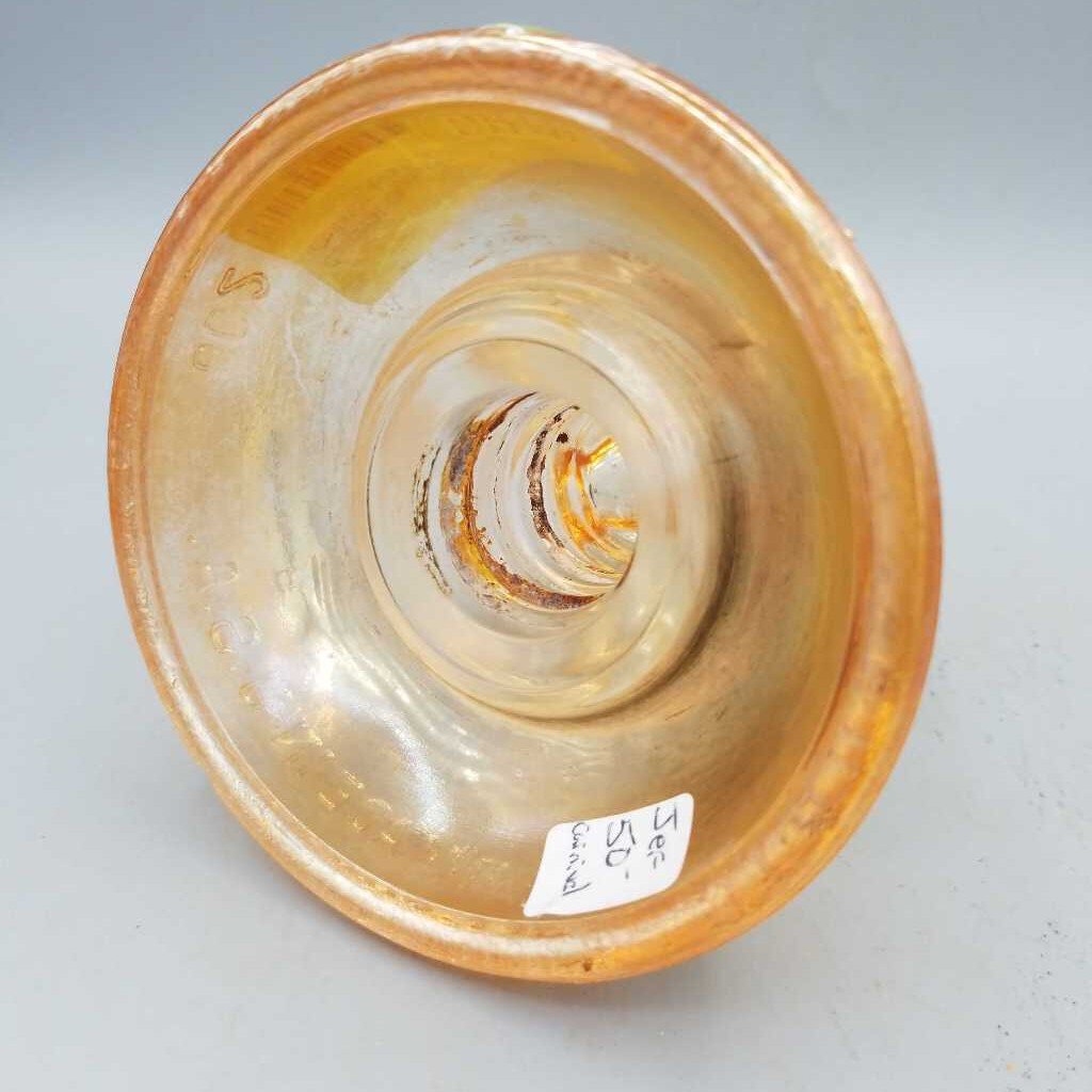 Carnival Glass Corning Insulator (Jef)