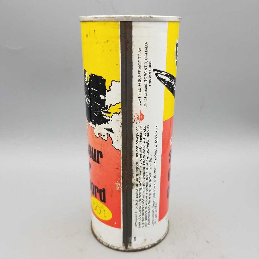 BP Outboard Oil Tin (DR)