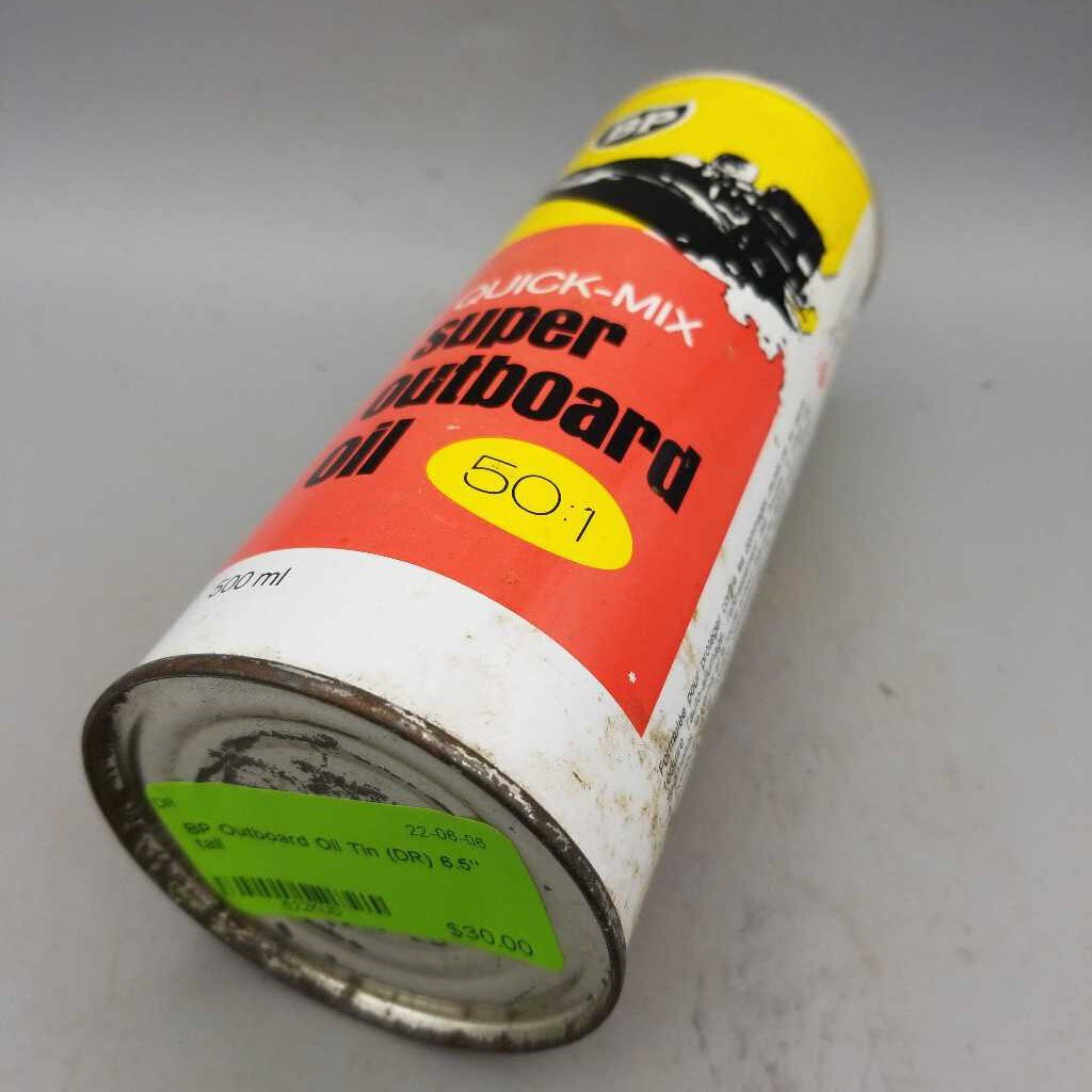 BP Outboard Oil Tin (DR)