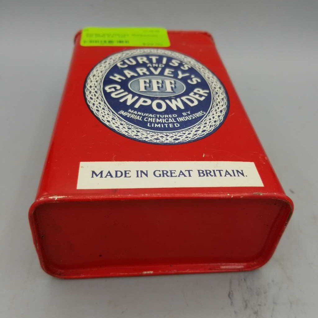 Curtis and Harvey Gunpowder Tin (DR)