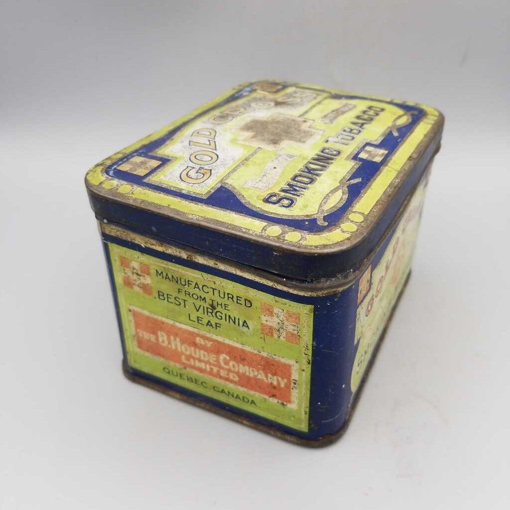 Gold Cross Smoking Tobacco Tin (Jef)