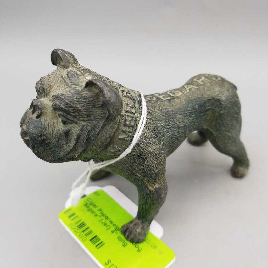 Cigar Paperweight Bulldog "Segars" (Jef)