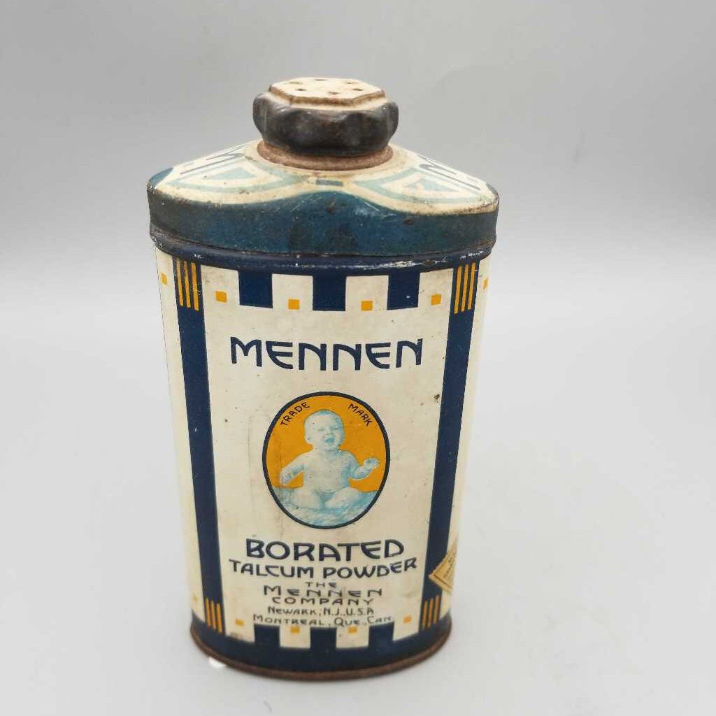 Mennen Talcum Powder Tin (Jef)