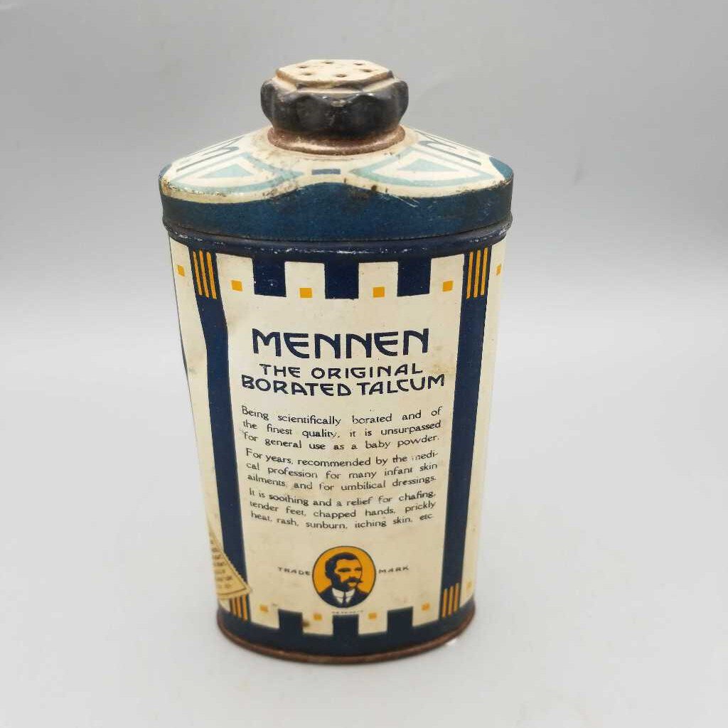 Mennen Talcum Powder Tin (Jef)