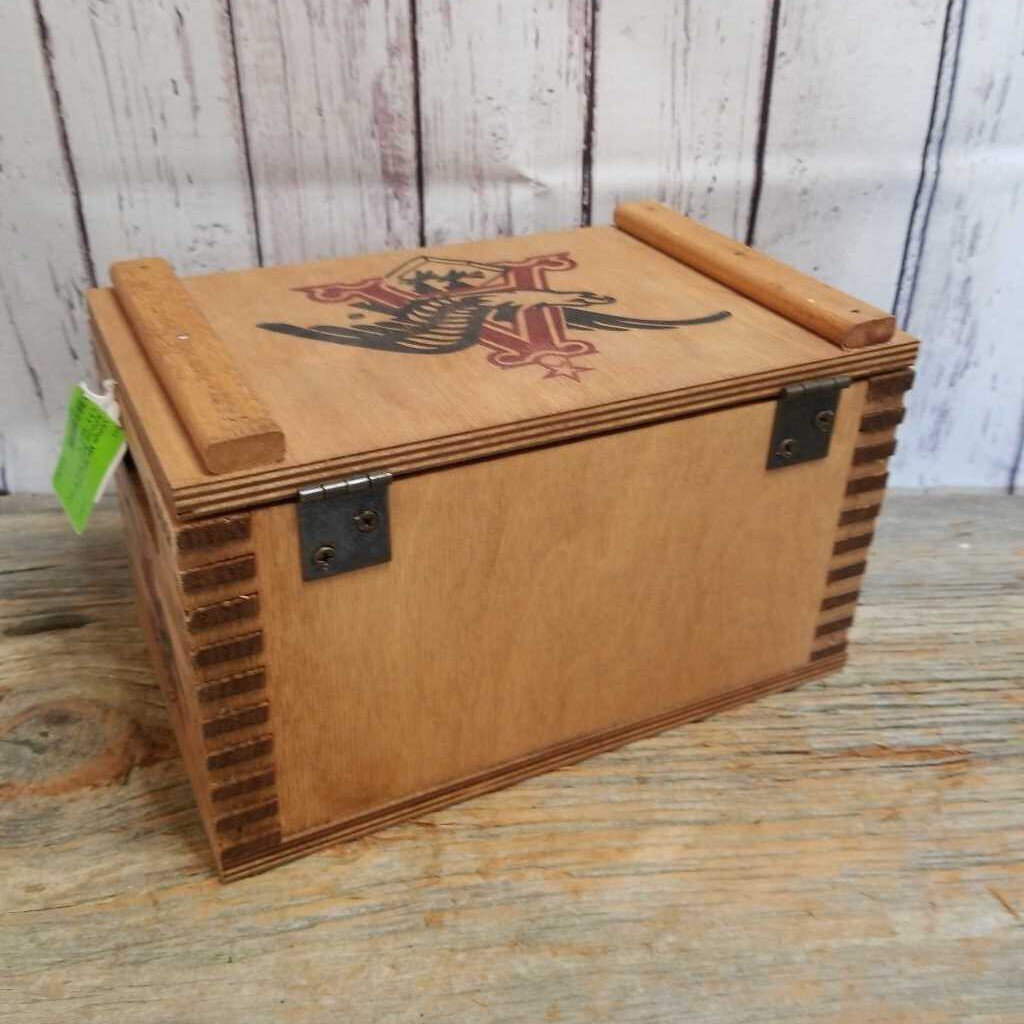 Vintage Mini Beer Crate Anheuser Busch (RHA)