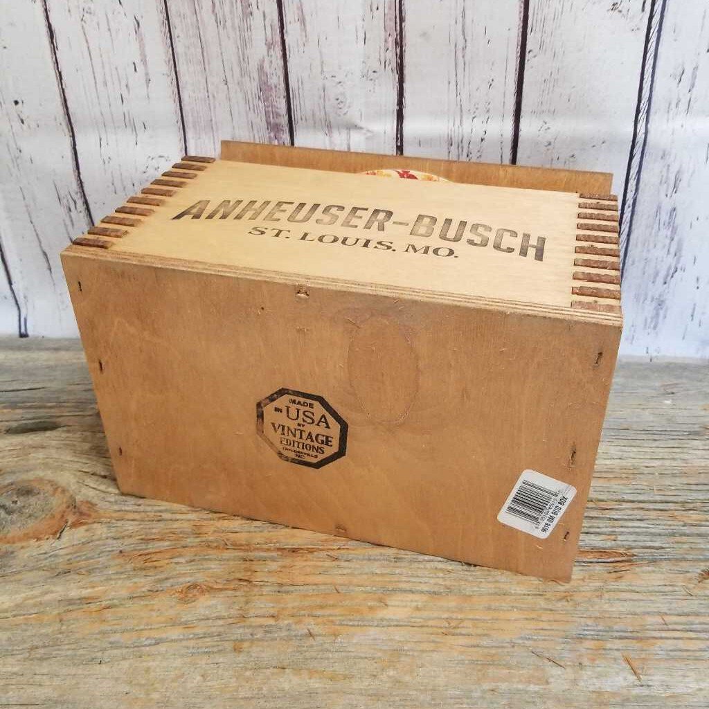 Vintage Mini Beer Crate Anheuser Busch (RHA)