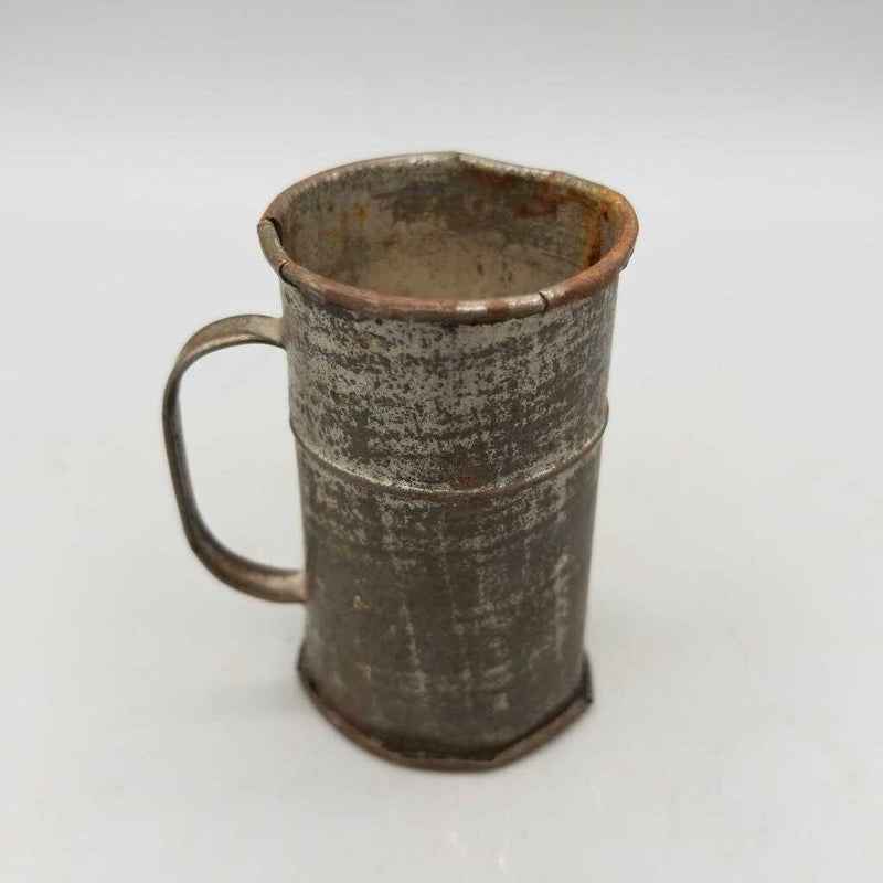 Antique Tin Measure Cup (JAS)