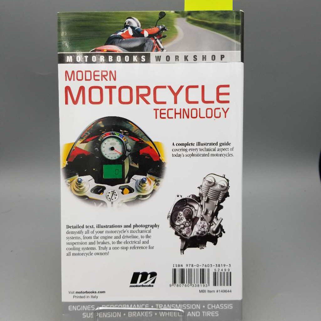 Modern Motorcycle Technology Book (JAS)