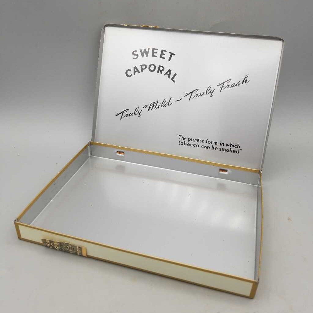 Sweet Caporal Cigarettes Flat 50 Tin (Jas)