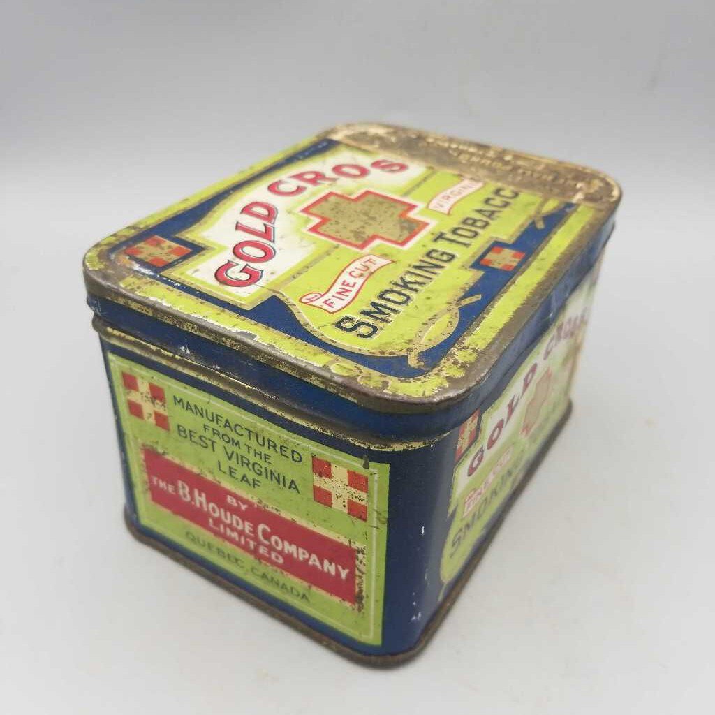 Gold Cross Smoking Tobacco Tin (Jef)