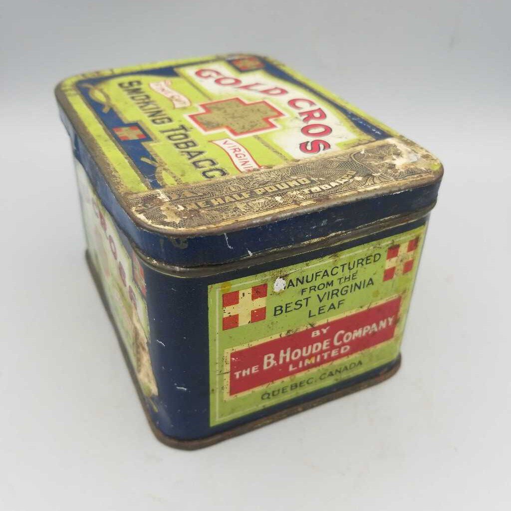 Gold Cross Smoking Tobacco Tin (Jef)