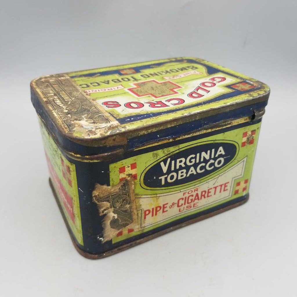 Gold Cross Smoking Tobacco Tin (Jef)