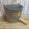 Calf Feeder Galvanized Bucket (JAS)