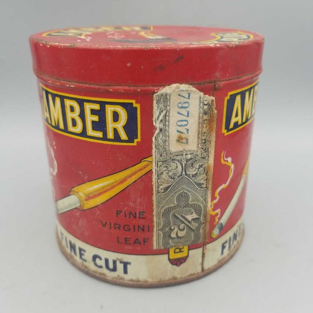 Amber Fine Cut Tobacco Tin (Jef)