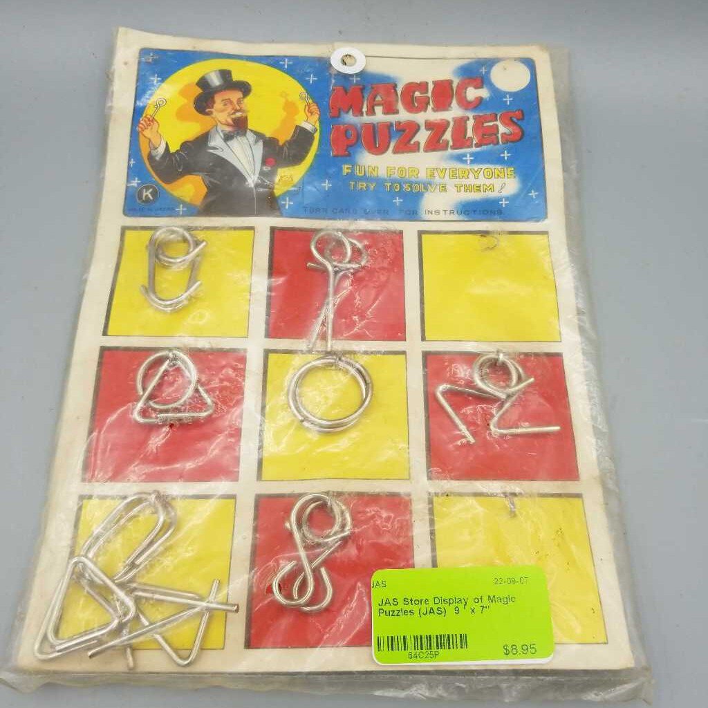 Store Display of Magic Puzzles (JAS)