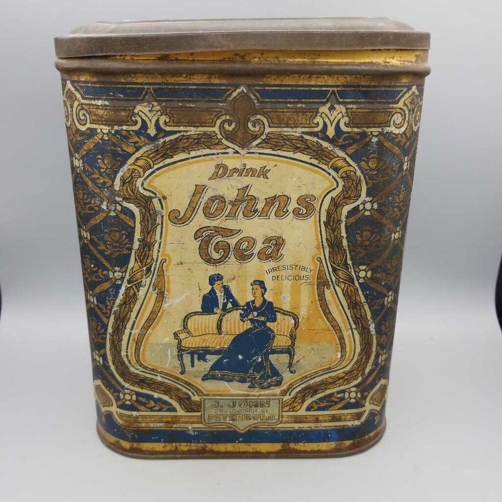 Drink John's Tea Tin Peterboro (Jef)