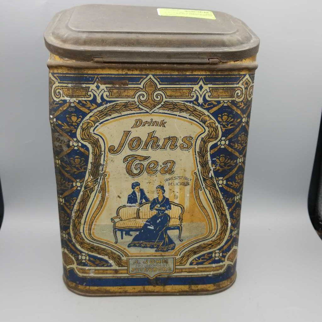 Drink John's Tea Tin Peterboro (Jef)