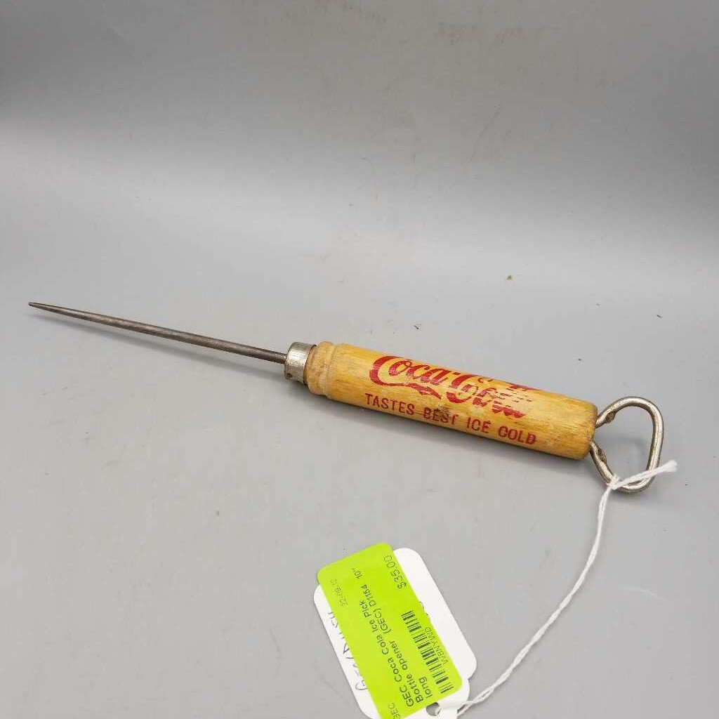 Coca Cola Ice Pick Bottle opener (GEC) D1154