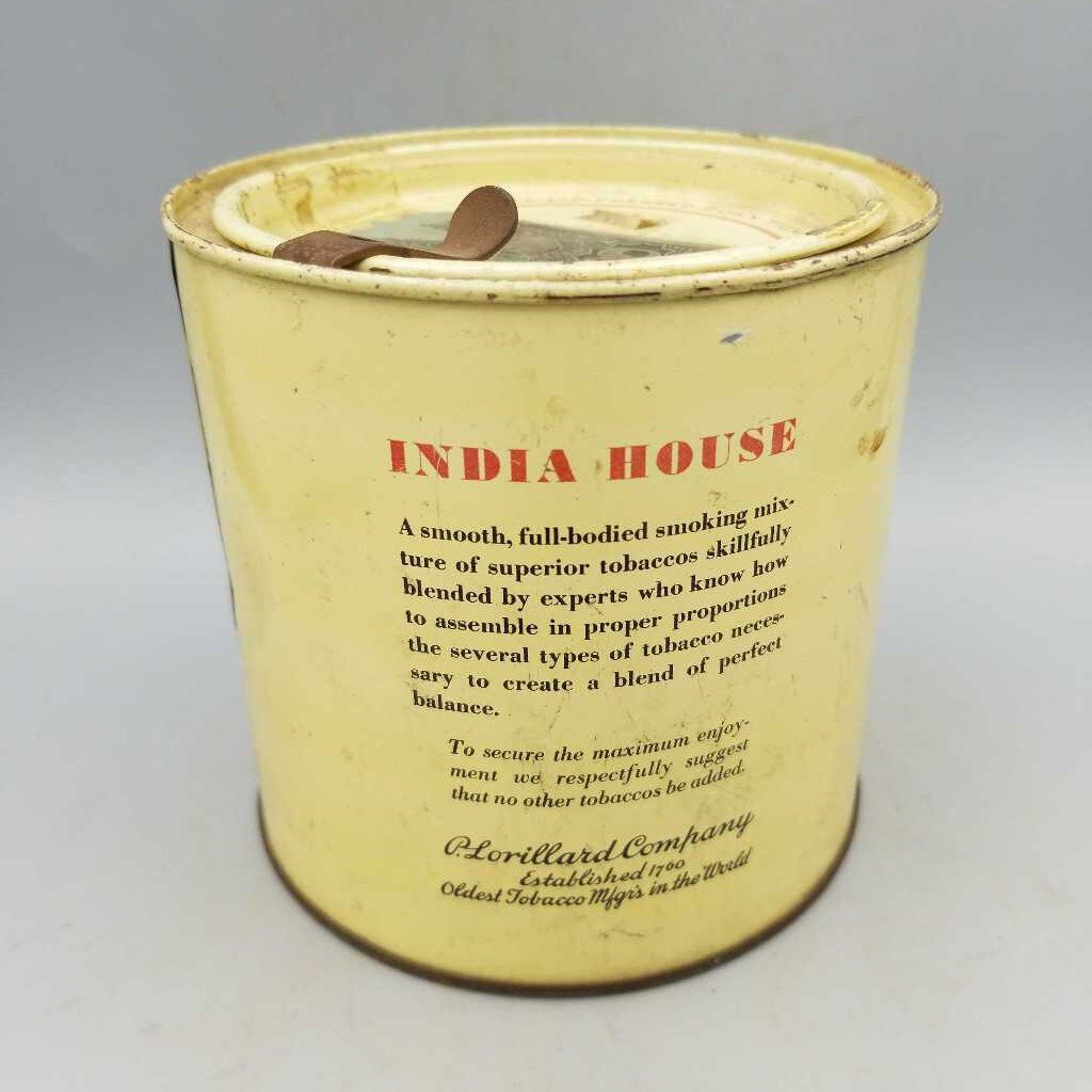 India House Tobacco Tin - Scarce (COL #0315)