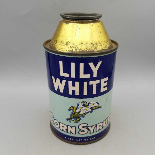 Lily white Corn Syrup Cone tin (JEF) Lily white Corn Syrup Cone tin (JEF)