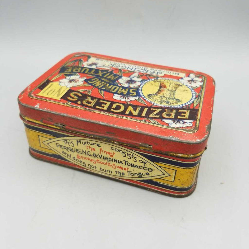 Erzinger's Smoking Mixture Tobacco Tin (Jef)