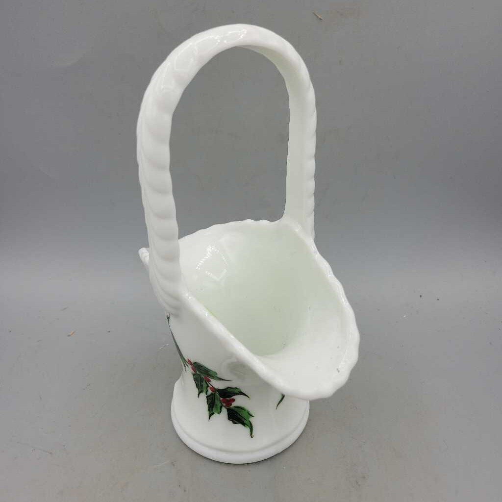 Westmoreland Milk Glass Basket (RHA)