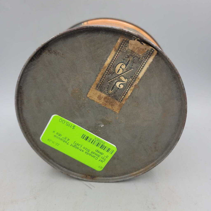 Canada straight Tobacco Tin Small Size (Jef)