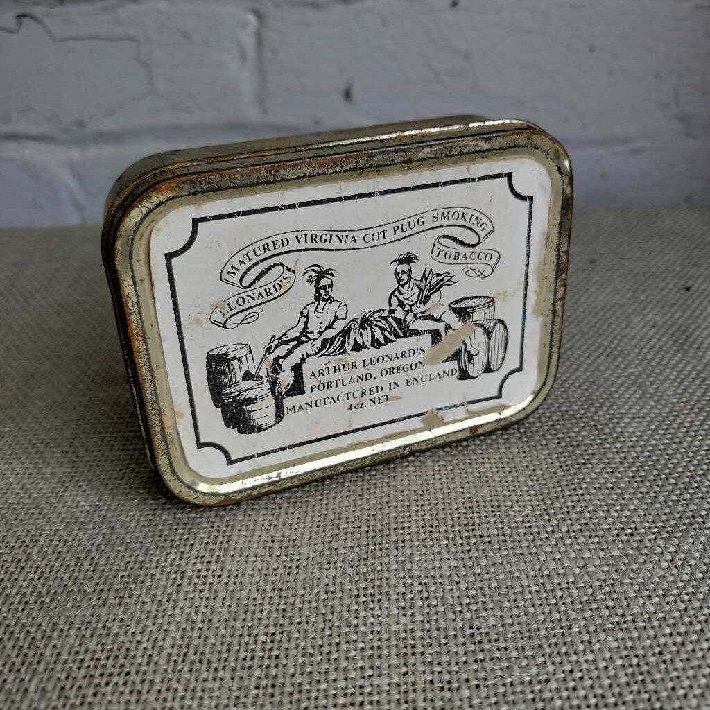 Arthur Leonard's Cut Plug Smoking Tobacco Tin (COL #0615)